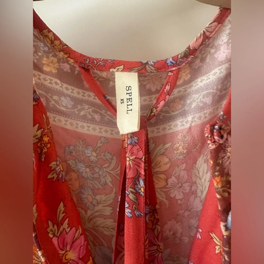 SPELL Meadowland Boho Midi Dress - Picture 5 of 7